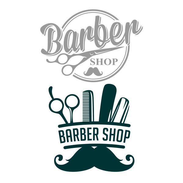 Barber Shop SVG Cuttable Design