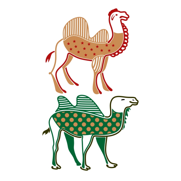 Camel SVG Cuttable Design