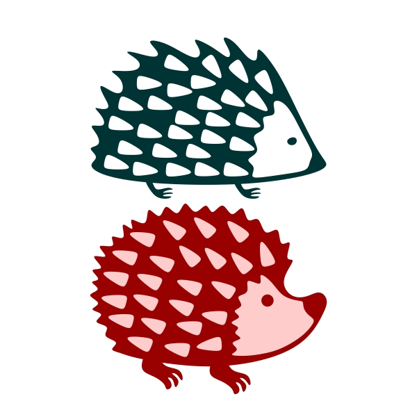 Hedgehog SVG Cuttable Design