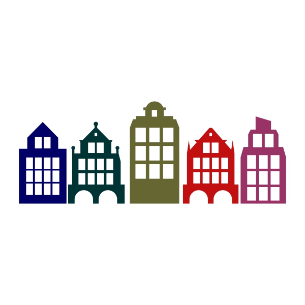 Buildings Pack SVG Cuttable Design