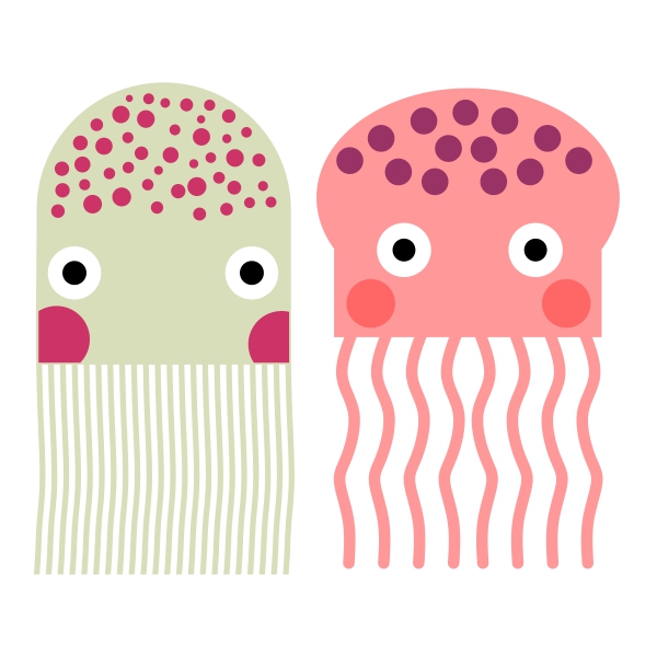 Jellyfish SVG Cuttable Design