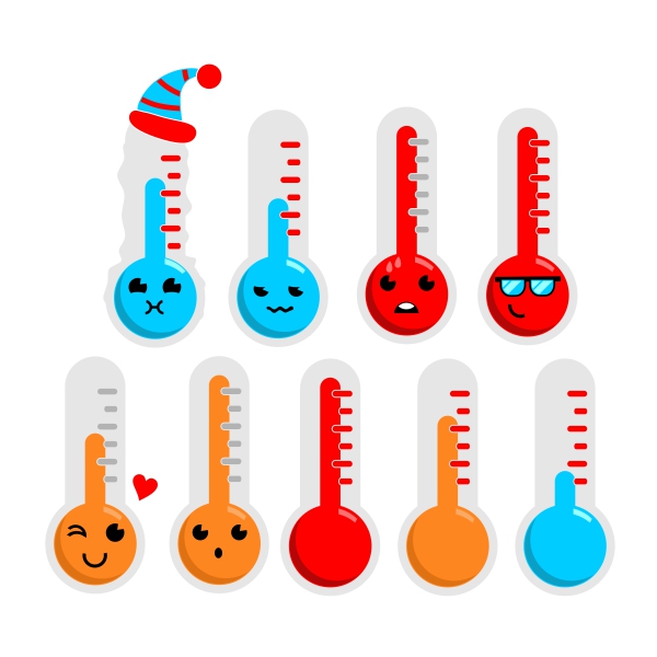 Seasons Thermometer SVG Cuttable Design