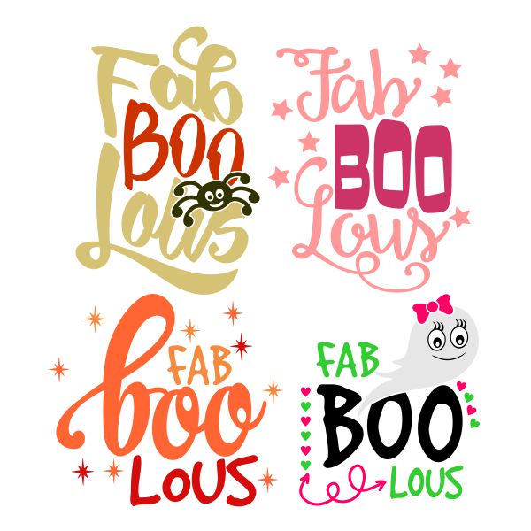 Halloween Faboolous SVG Cuttble Design
