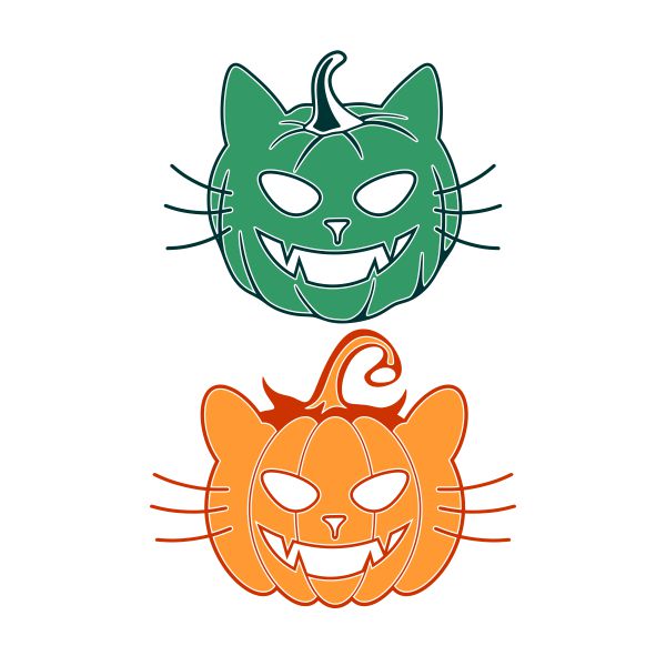 Pumpkin Cat SVG Cuttable Design