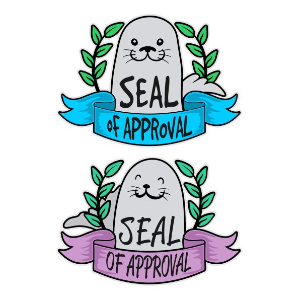 Seal of Approval SVG Cuttable Design