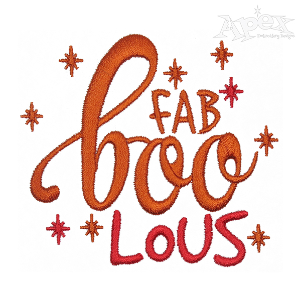 Faboolous Embroidery Design