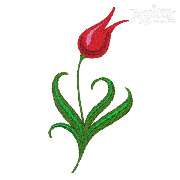 Turkish Flower Embroidery Design