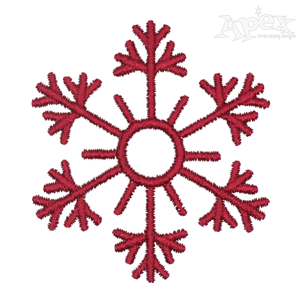 Snowflake Pack Embroidery Design