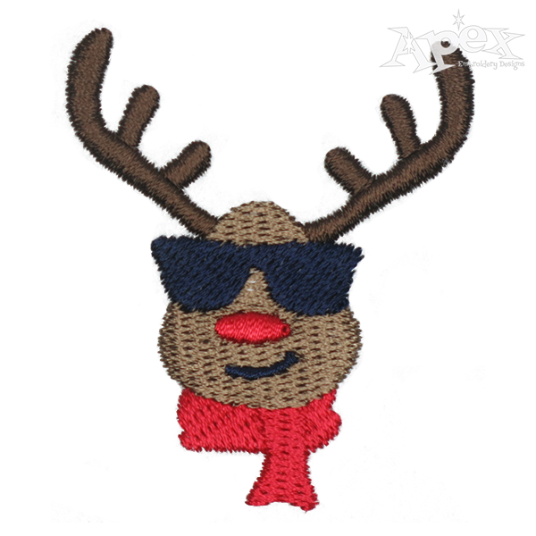 Little Reindeer Embroidery Design