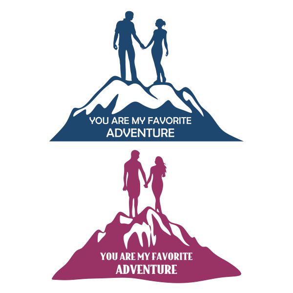 You Are My Favorite Adventure SVG Cuttable Design