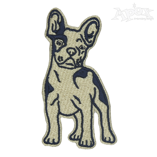Terrier Dog Embroidery Design