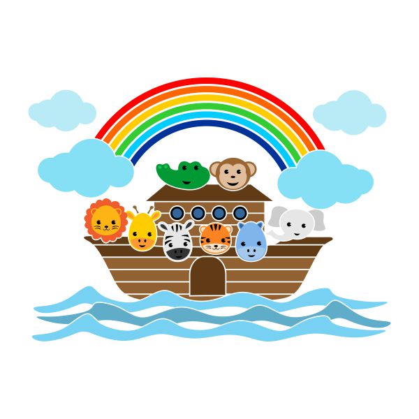 Noah's Ark SVG Cuttable Design