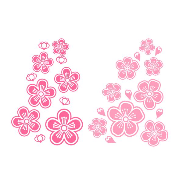 Cherry Blossom SVG Cuttable Design