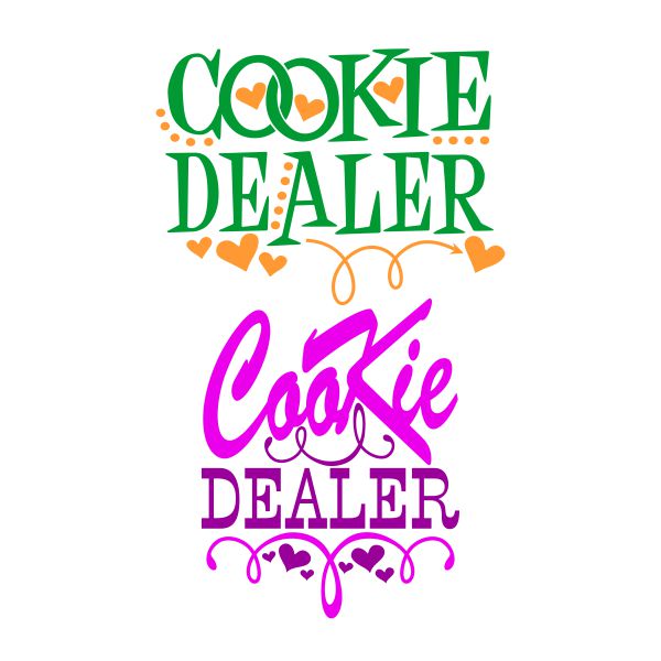 Cookie Dealer SVG Cuttable Design