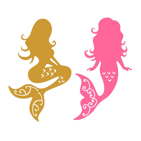 Download Mermaid Silhouette Cuttable Design Apex Embroidery Designs Monogram Fonts Alphabets