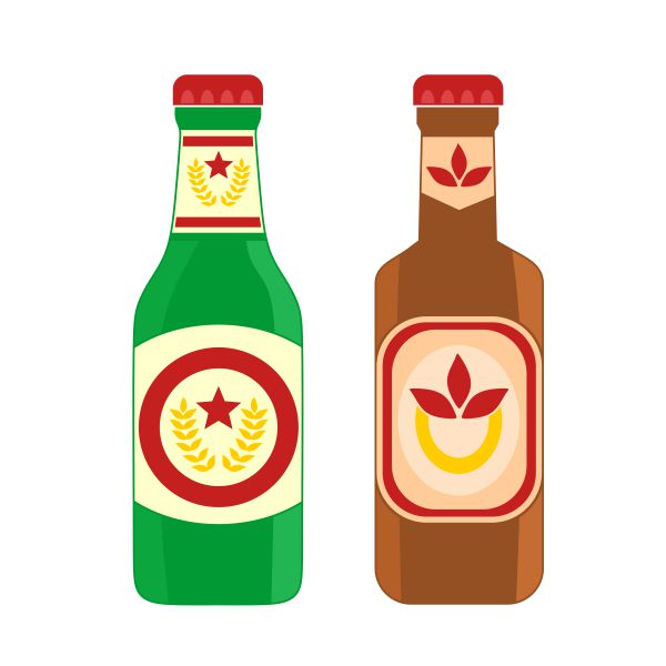 Beer Bottle SVG Cuttable Design