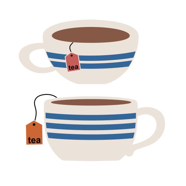 Tea Cup SVG Cuttable Design