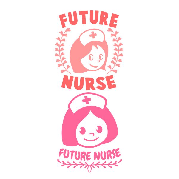 Future Nurse SVG Cuttable Design