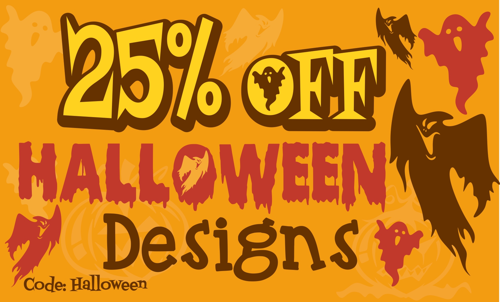 Halloween Seasonal Promotion Sale Ad