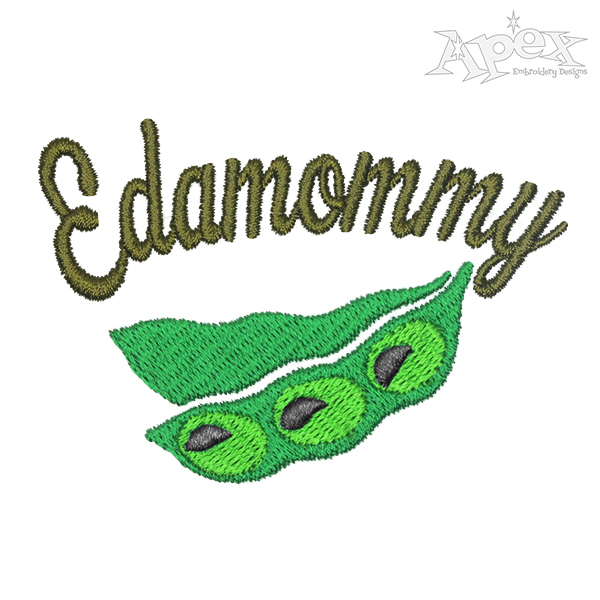 Edamommy Embroidery Design