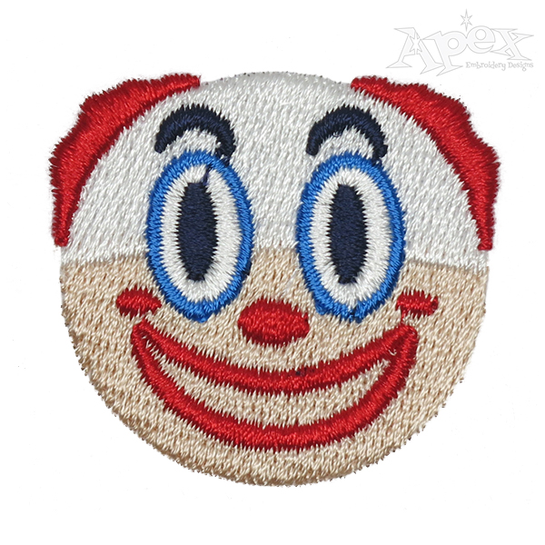 Clown Embroidery Design