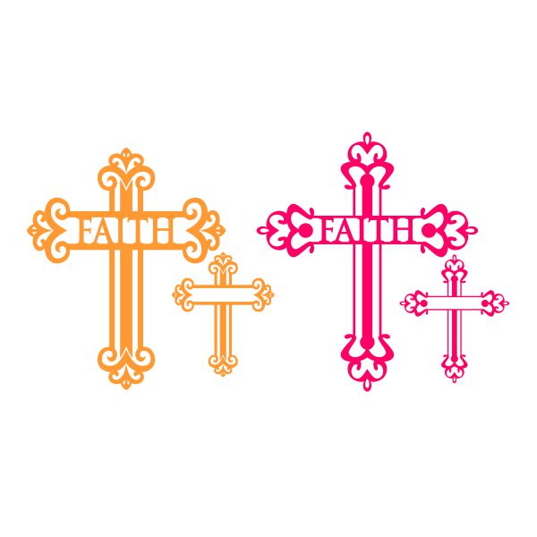 Faith Cross SVG Cuttable Design