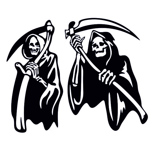 Grim Reaper SVG Cuttable Design