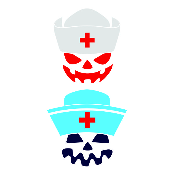 Halloween Jack Nurse SVG Cuttable Design