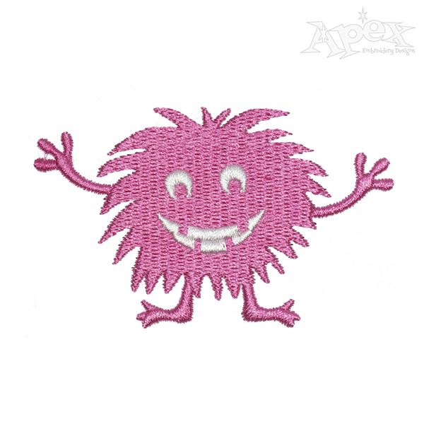 Monster Embroidery Design