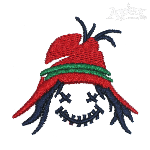 Scarecrow Embroidery Design