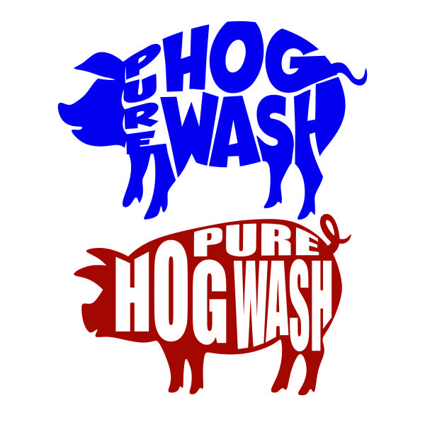 Hog Wash SVG Cuttable Design