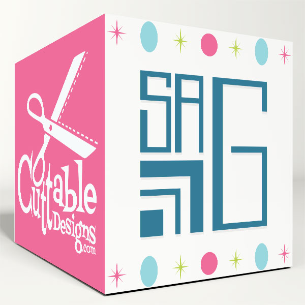Simone Monogram SVG Cuttable Font