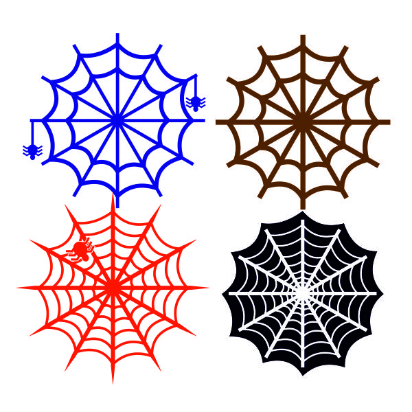 Spider Web Pack SVG Cuttable Design