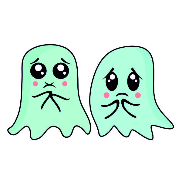 Spooky Jelly Ghost SVG Cuttable Design
