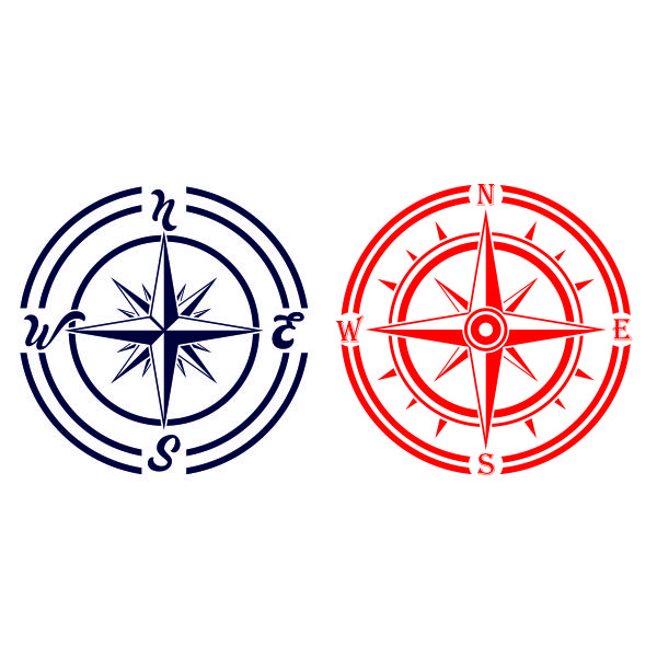 Compass SVG Cuttable Design