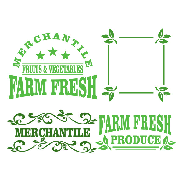 Farm Fresh SVG Cuttable Design