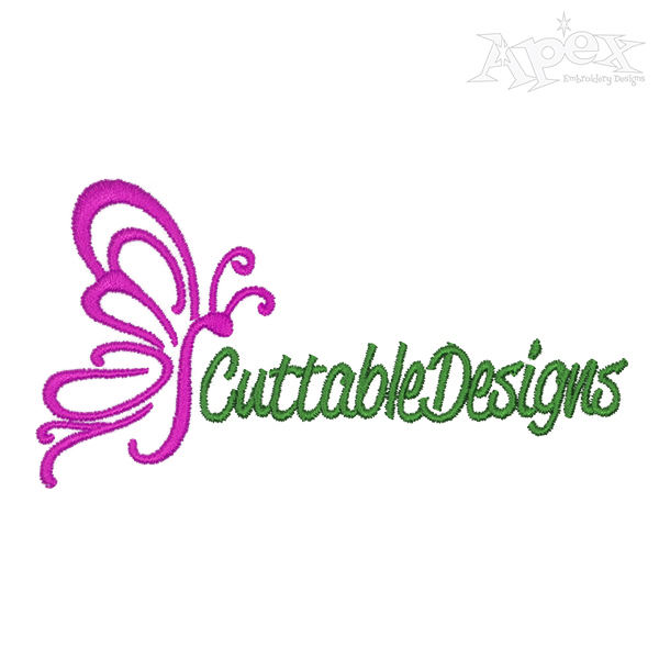 Butterfly Decor Embroidery Design