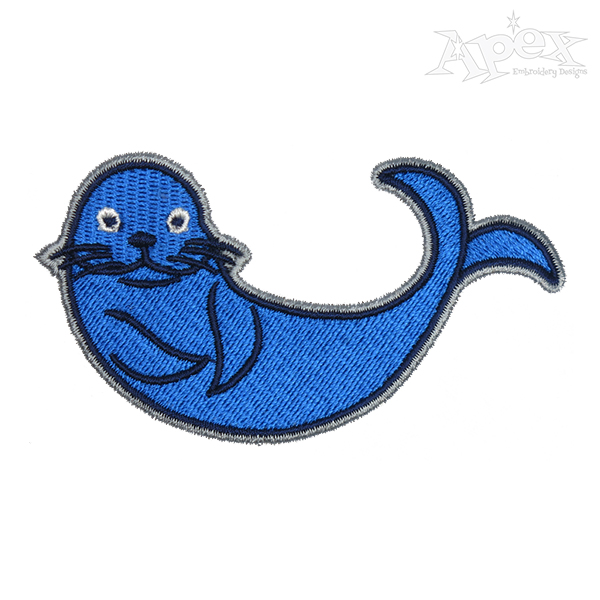 Seal Embroidery Design