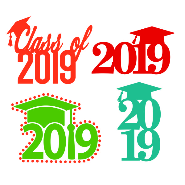 2019 Graduation SVG Cuttable Design