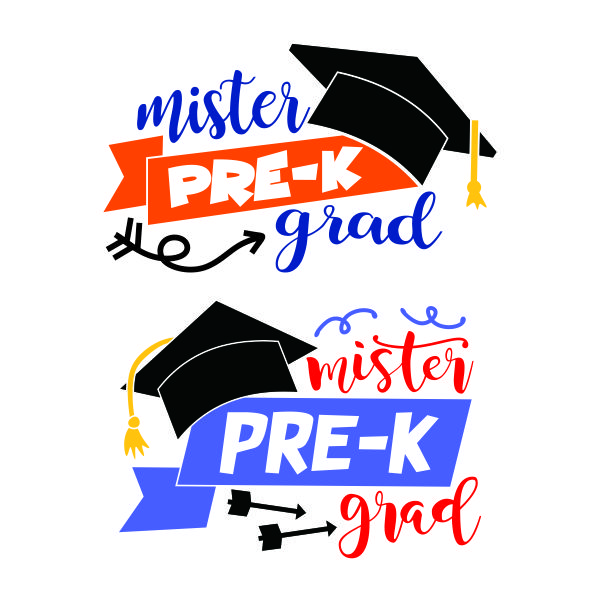 Download Mister Pre K Grad Cuttable Design Apex Embroidery Designs Monogram Fonts Alphabets