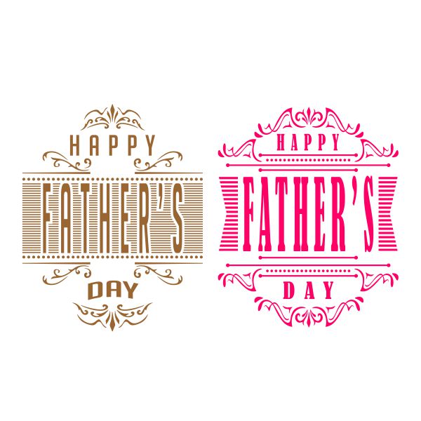 Happy Father's Day SVG Cuttable Design