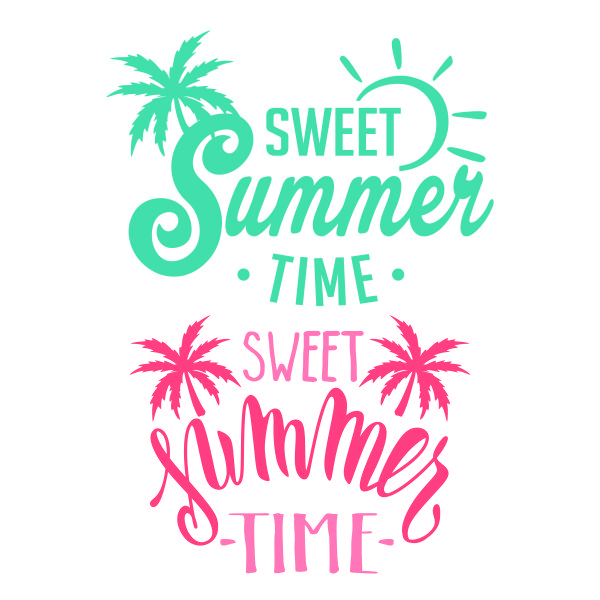 Download Sweet Summer Time Cuttable Design Apex Embroidery Designs Monogram Fonts Alphabets