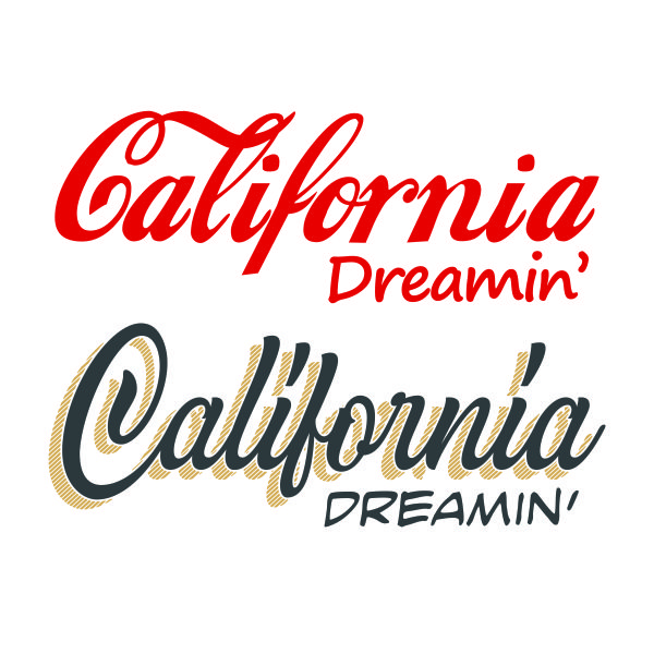 California Dreamin' SVG Cuttable Design