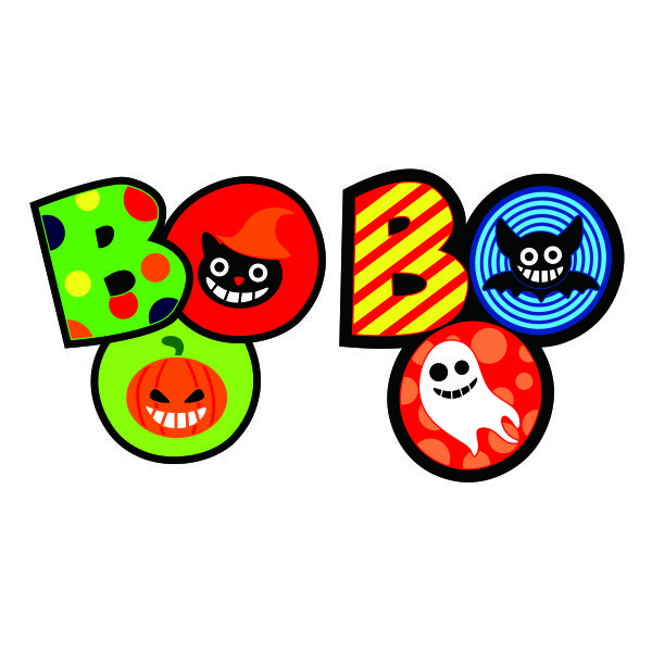 Halloween Boo SVG Cuttable Design