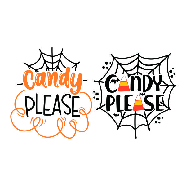 Candy Please SVG Cuttable Design