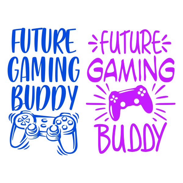 Future Gaming Buddy SVG Cuttable Design