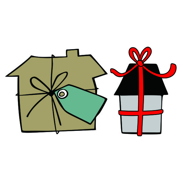 New Home Present Gift SVG Cuttable Design