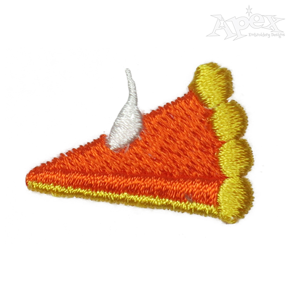 Pumpkin Pie Embroidery Design