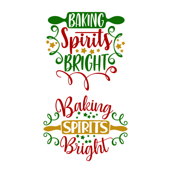 Baking Sprits Bright SVG Cuttable Design