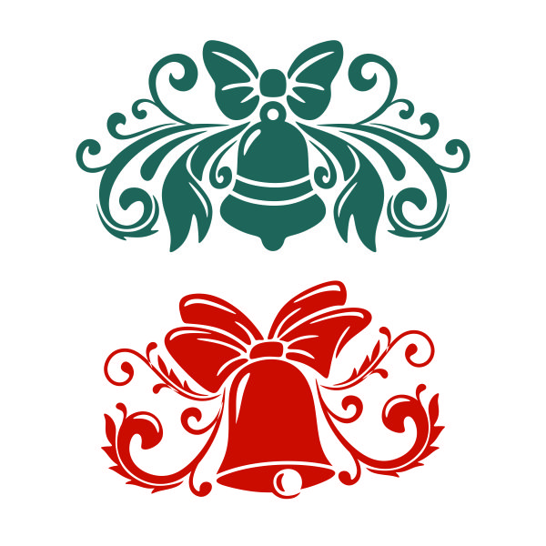 Christmas Bell SVG Cuttable Design